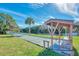 Shuffleboard court with lake view at 570 Foxwood Blvd # 196, Englewood, FL 34223