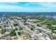 Aerial view showcasing a wide shot of homes in a quiet residential community at 254 Orlando Blvd, Port Charlotte, FL 33954