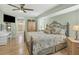 Spacious main bedroom with a view of the ensuite bathroom at 254 Orlando Blvd, Port Charlotte, FL 33954