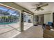 Inviting screened-in patio overlooking a refreshing pool and lush landscaping at 254 Orlando Blvd, Port Charlotte, FL 33954