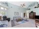 Spacious living room with vaulted ceiling and plenty of natural light at 13074 Via Flavia, Placida, FL 33946
