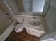 Bathroom with sink, toilet and bathtub at 22481 Westchester Blvd # B35, Punta Gorda, FL 33980