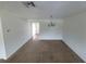 Dining room with chandelier and access to other rooms at 22481 Westchester Blvd # B35, Punta Gorda, FL 33980