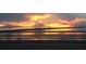 Stunning sunset over the water at 13034 Marathon Blvd, Port Charlotte, FL 33981