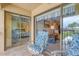 Balcony offers access to the bedroom and living area at 235 Rotonda Blvd W # C203, Rotonda West, FL 33947