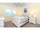 Guest bedroom with queen-size bed and soft color palette at 7104 Palm Island Dr # Le38, Placida, FL 33946