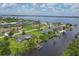 Waterfront homes with private docks offer direct access to the scenic river at 2516 Dixon Ter, Port Charlotte, FL 33981