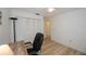 Charming bedroom with wood-look floors and spacious closet at 139 Jose Gaspar Dr # 139, Englewood, FL 34223