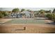 Outdoor basketball court with a pavilion and seating area at 139 Jose Gaspar Dr # 139, Englewood, FL 34223
