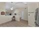 Spacious kitchen featuring stainless steel appliances and a pantry at 6551 Hamlet Dr # 22A, Englewood, FL 34224