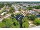 Aerial view of waterfront homes with private boat docks and lush landscaping at 6551 Hamlet Dr # 22A, Englewood, FL 34224