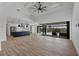Modern kitchen with stainless steel appliances and island at 8356 Tecumseh Cir, Port Charlotte, FL 33981
