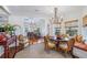 Charming breakfast nook with window seating and a wooden table at 13310 Anglers Way, Placida, FL 33946