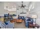 Spacious living room with a kitchenette and comfortable seating at 13310 Anglers Way, Placida, FL 33946