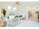 Spacious living room with vaulted ceilings and lots of natural light at 3440 Downing W St, Englewood, FL 34224