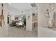 Open floor plan with kitchen and living room access at 3275 Osprey Ln, Port Charlotte, FL 33953