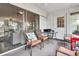 Bright sunroom with view of backyard at 6796 Gasparilla Pines Blvd # 48, Englewood, FL 34224