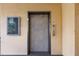 Building's elevator in hallway at 8409 Placida Rd # 308, Placida, FL 33946
