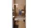 Clean bathroom with a shower/tub combo and tile flooring at 13524 Abercrombie Dr, Englewood, FL 34223