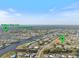 Aerial view of LaBrea Park, highlighting its location near Highland Ridge Park, Kenwood Dr, and surrounding waterways at 6517 Kenwood Dr, North Port, FL 34287