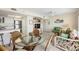 Combined living and dining area with kitchen access at 7070 Placida Rd # 1221, Placida, FL 33946