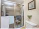 Clean bathroom with shower and vanity at 1867 Neptune Dr, Englewood, FL 34223