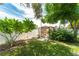 Useful storage shed in the backyard at 1867 Neptune Dr, Englewood, FL 34223