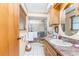 Full bathroom with shower and vanity at 1867 Neptune Dr, Englewood, FL 34223