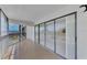 Balcony with water view and sliding doors at 53 W Bay Heights Rd # 205, Englewood, FL 34223