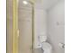 Clean bathroom with shower and toilet at 53 W Bay Heights Rd # 205, Englewood, FL 34223