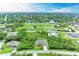 Aerial view of house and neighborhood at 14143 Saul Ln, Port Charlotte, FL 33981