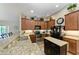 Modern kitchen with granite countertops and stainless steel appliances at 14143 Saul Ln, Port Charlotte, FL 33981