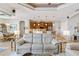 Open concept kitchen with modern cabinetry, stainless steel appliances, and an island at 15964 Viscount Cir, Port Charlotte, FL 33981