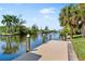 Spacious dock perfect for enjoying waterfront views at 15964 Viscount Cir, Port Charlotte, FL 33981