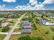 New construction home with paver driveway and large lot at 213 Antis Dr, Rotonda West, FL 33947
