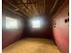Empty horse stall with wood shavings and barred window at 2573 Chynn Ave, North Port, FL 34286