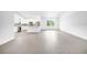 Modern kitchen with white cabinets and stainless steel appliances at 9309 Zorn St, Port Charlotte, FL 33981