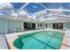 Inviting screened pool in backyard oasis at 64 Long Meadow Ln, Rotonda West, FL 33947