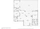 Single story home floor plan showing pool and lanai at 64 Long Meadow Ln, Rotonda West, FL 33947