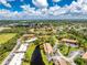 Condo building's location is highlighted in this aerial view at 3 Quails Run Blvd # 8, Englewood, FL 34223