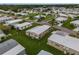 Aerial view of a mobile home in a community setting at 130 Nautical Dr, North Port, FL 34287