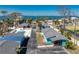 Charming blue beach cottage featuring a screened in porch and parking at 470 S Mccall Rd # 10, Englewood, FL 34223