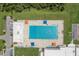 Aerial view of a large community swimming pool at 1352 Sunset Preserve Way, Port Charlotte, FL 33953