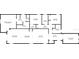 Floor plan showing a 3 bedroom, 2 bath home with living room, kitchen, and dining area at 1352 Sunset Preserve Way, Port Charlotte, FL 33953