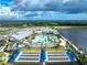 Beachwalk resort-style pool and surrounding amenities at 9982 Beachwalk Dr, Englewood, FL 34223