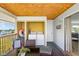 Outdoor laundry with washer, dryer, and partial water view at 2375 N Beach Rd # 3B, Englewood, FL 34223