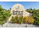 Welcome to Gardens of Gulf Cove! A deed-restricted community sign with colorful flora at 6367 Facet Ln, Port Charlotte, FL 33981