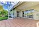 Large screened porch with access to the living area at 3413 Pennyroyal Rd, Port Charlotte, FL 33953