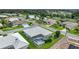 Aerial view of house and neighborhood at 1101 Covey Cir, Venice, FL 34293