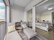 Spacious balcony with lounge chairs, and sliding doors leading to bedroom at 11160 Hacienda Del Mar Blvd # D-205, Placida, FL 33946